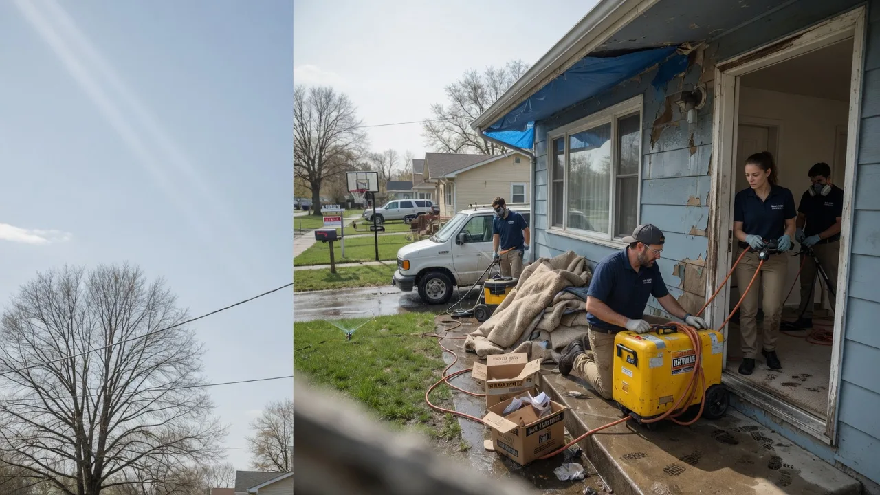 Basement Flood Cleanup in Geary, OK near me